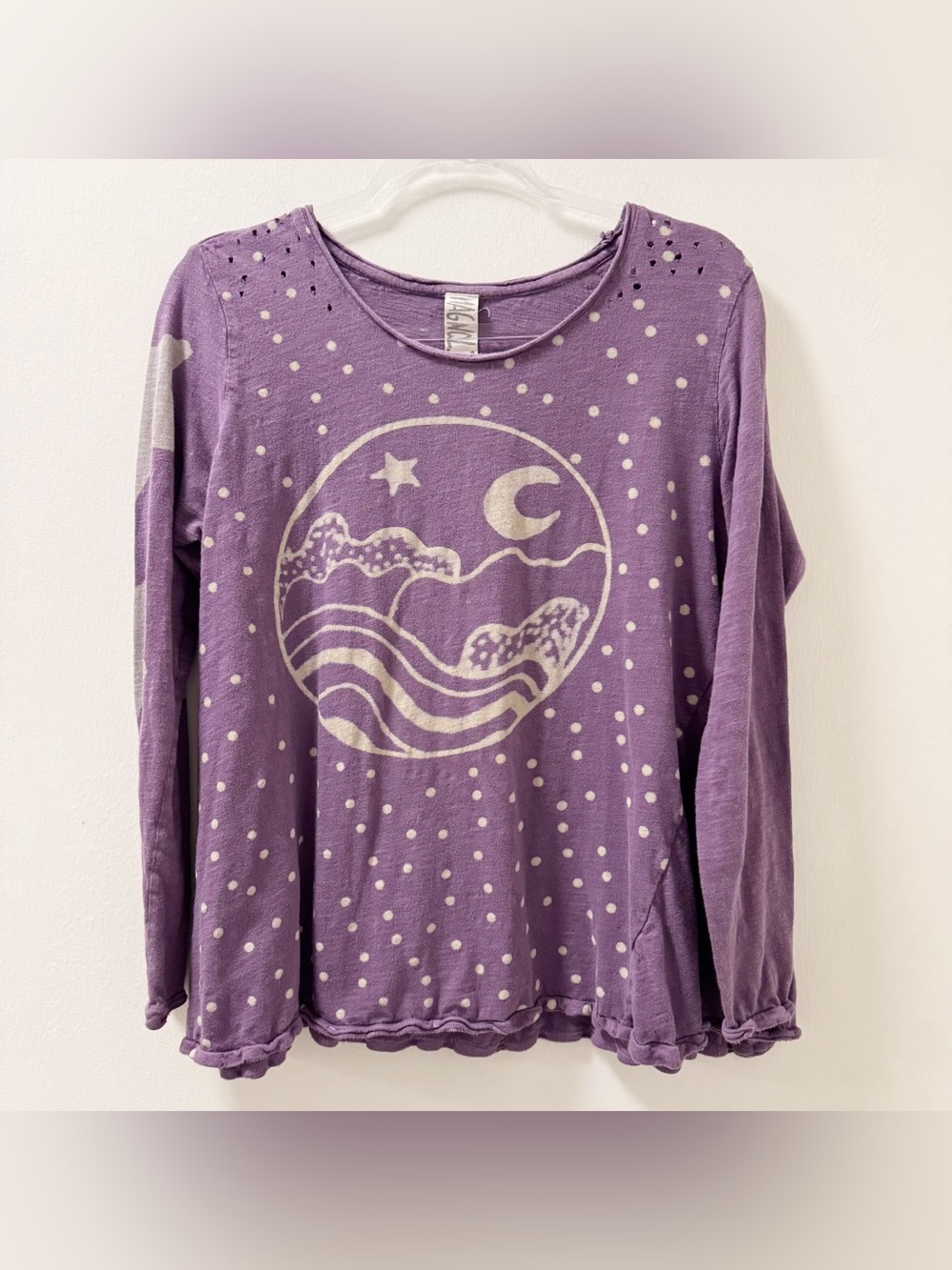 Magnolia Pearl Jersey Ebb and Tide Dylan Long Sleeve Tee - One Size